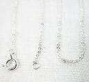 Cable Silver Chain 18" (Fine) | Chains & Neck Cords