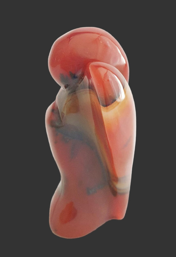 Carnelian Guardian Angel X Large | Crystal Carvings | Crystal Angels