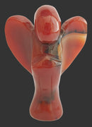 Carnelian Guardian Angel X Large | Crystal Carvings | Crystal Angels