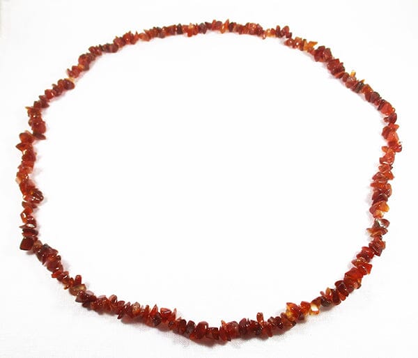 Carnelian Necklace - Crystal Jewellery > Crystal Necklaces
