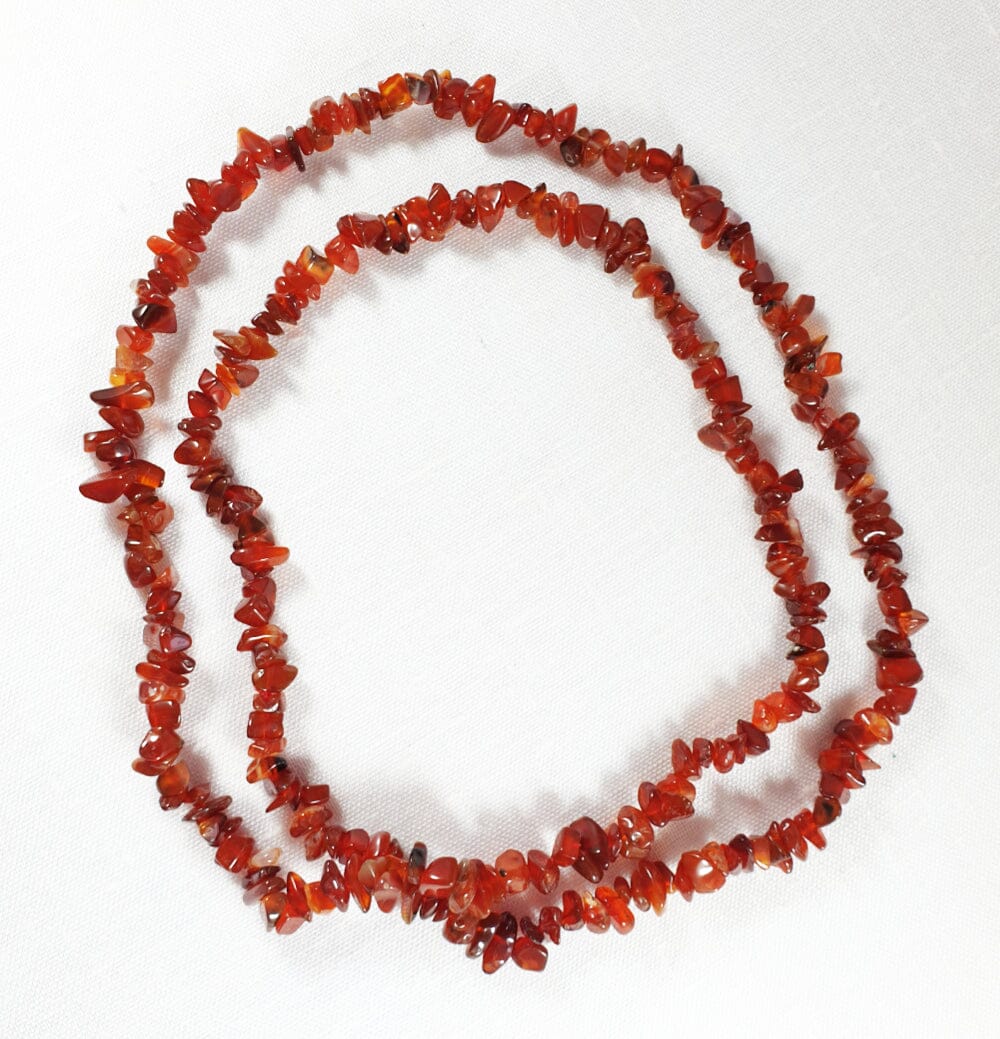 Carnelian Necklace - Crystal Jewellery > Crystal Necklaces