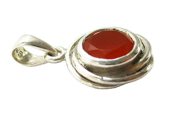 Carnelian Crystal Pendant (Small) | Crystal Jewellery | Crystal Pendants