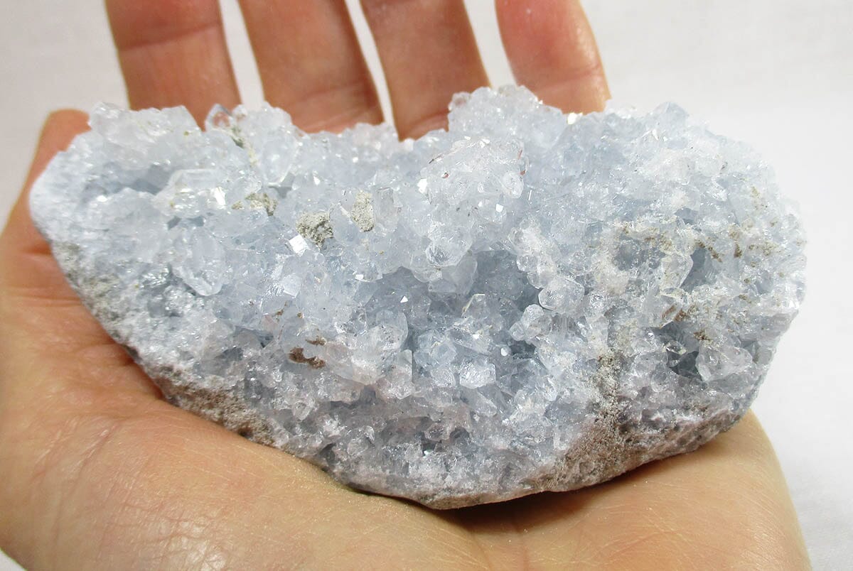 Celestite Cluster Natural Crystals > Natural Crystal Clusters