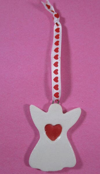 Ceramic Love Angel | Crystal Carvings | Crystal Angels