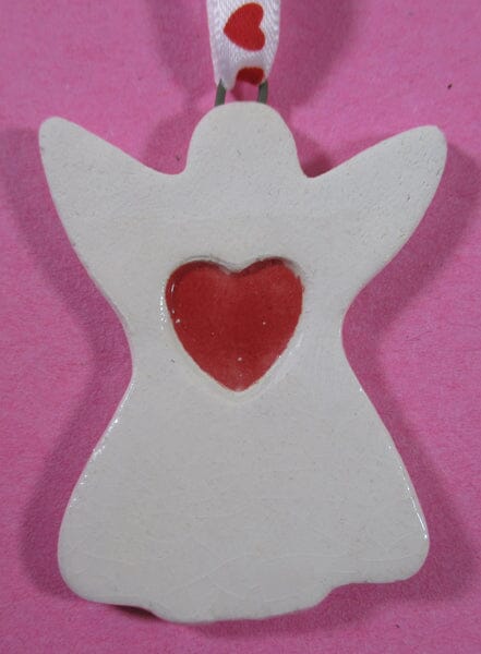 Ceramic Love Angel | Crystal Carvings | Crystal Angels