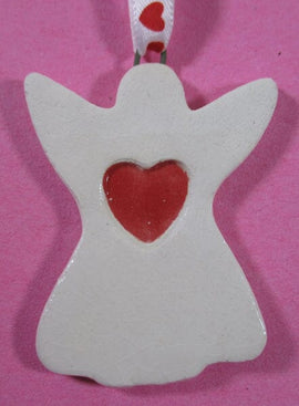 Ceramic Love Angel | Crystal Carvings | Crystal Angels