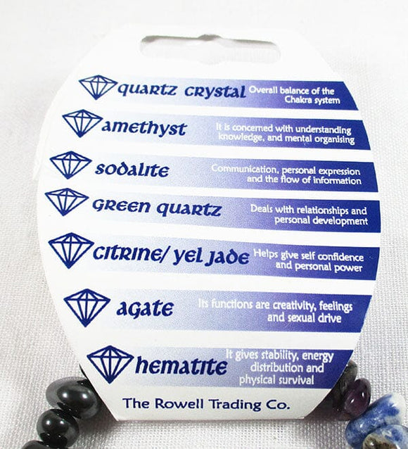 Chakra Bracelet | Crystal Jewellery | Gemstone Bracelets