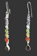Chakra Earrings | Crystal Jewellery | Gemstone Earrings
