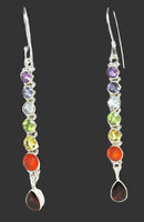 Chakra Earrings | Crystal Jewellery | Gemstone Earrings