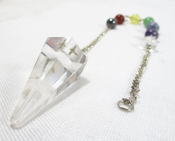 Chakra Pendulum Bracelet REDUCED - Crystal Jewellery > Gemstone Bracelets