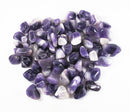 Chevron Amethyst Healing Crystal Small Tumble Stones(x3) | Cut & Polished Crystals | Polished Crystal Tumble Stones