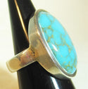 Chunky Turquoise Ring (Size M) - 2
