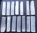 Cleanse and Protect Jar of Rough Selenite crystal Rods 1KG | Natural Crystals | Raw Crystal Chunks