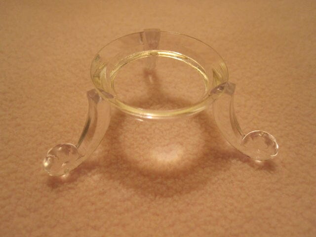 Clear Egg/Sphere Stand - Crystal Carvings > Polished Crystal Spheres