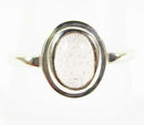 Clear Quartz Dainty Ring (Size N) | Crystal Jewellery | Gemstone Rings