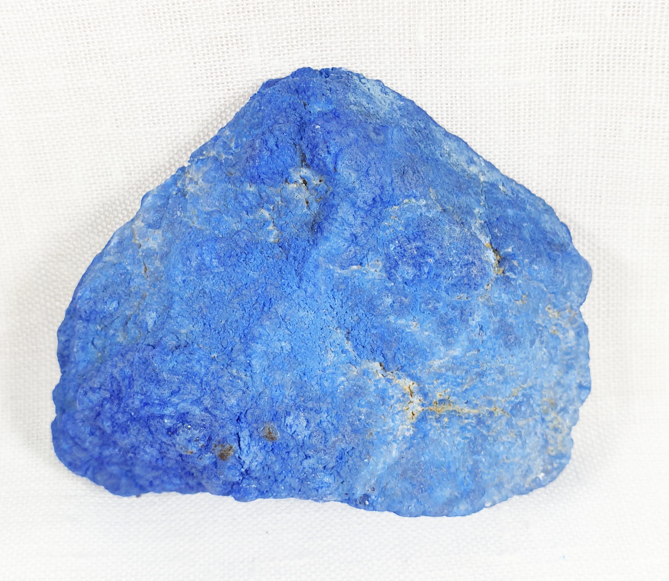 Cornflower Rainbow Blue Aura Quartz Geode - Natural Crystals > Crystal Geodes