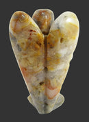 Crazy Lace Agate Angel (Large) | Crystal Carvings | Crystal Angels