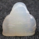 Cream Agate Stone Buddha (Small) | Crystal Carvings | Hand Carved Buddhas