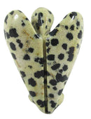 Dalmation Jasper Guardian Angel | Crystal Carvings | Crystal Angels