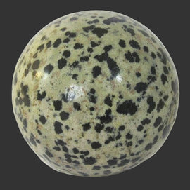 Dalmation Jasper Sphere | Crystal Carvings | Polished Crystal Spheres