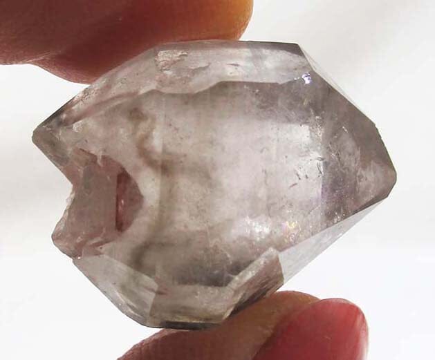 Double Terminated Brandberg Smoky Quartz Rough Point - Cut & Polished Crystals > Crystal Obelisks & Natural Points