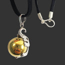 Elephant Spirit Calling Bell Necklace | Crystal Jewellery | Crystal Pendants