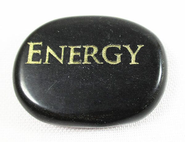 Energy Obsidian Thumb Stone - 4