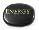 Energy Black Obsidian Thumb Stone | Cut & Polished Crystals | Polished Crystal Thumb Stones