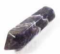 Faceted Chevron Amethyst Wand - 2