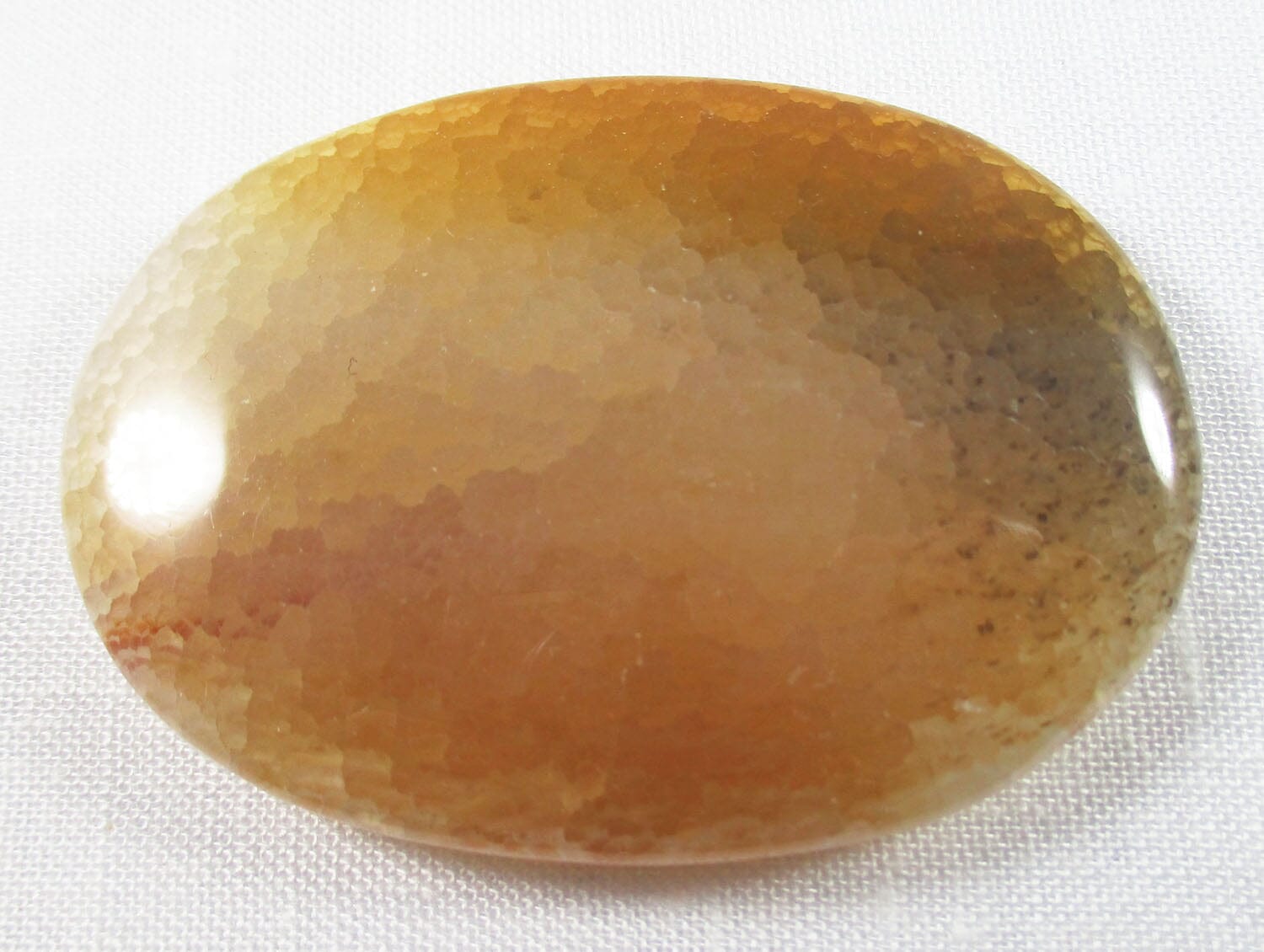 Fire Agate palm Stone - Cut & Polished Crystals > Polished Crystal Palm Stones