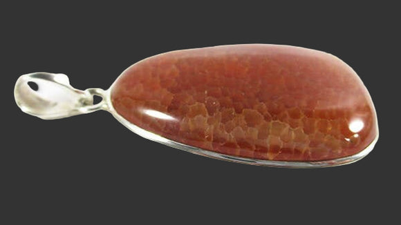 Fire Agate Pendant | Crystal Jewellery | Crystal Pendants
