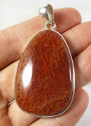 Fire Agate Pendant | Crystal Jewellery | Crystal Pendants