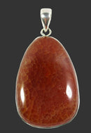 Fire Agate Pendant | Crystal Jewellery | Crystal Pendants