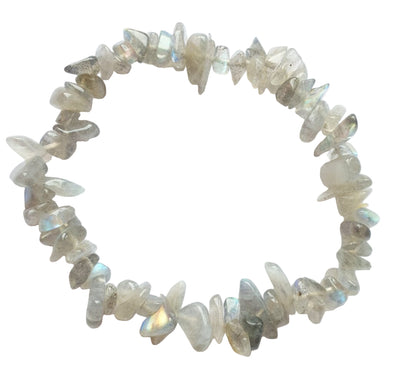 Flash Labradorite Crystal Chip Bracelet | Crystal Jewellery | Gemstone Bracelets