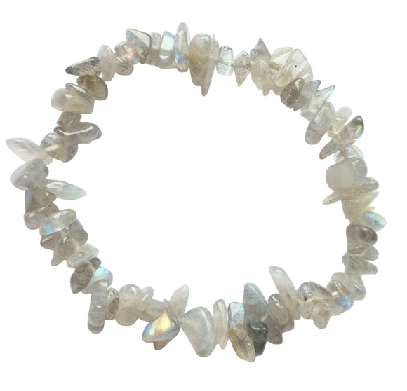 Flash Labradorite Crystal Chip Bracelet | Crystal Jewellery | Gemstone Bracelets