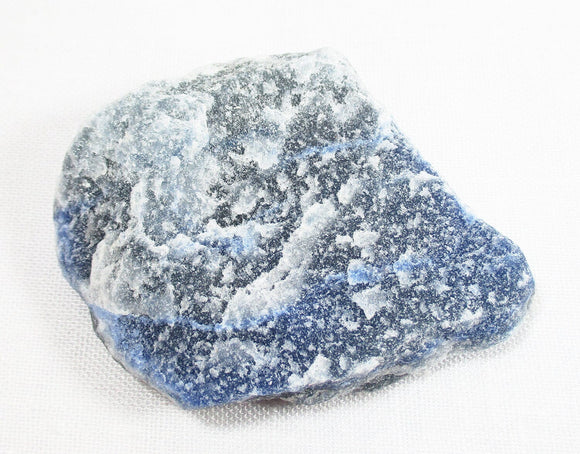 Flat Blue Quartz Rough Crystal Chunk | Natural Crystals | Raw Crystal Chunks