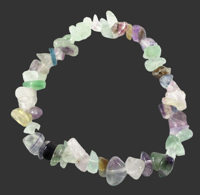Fluorite Chip Bracelet | Crystal Jewellery | Gemstone Bracelets