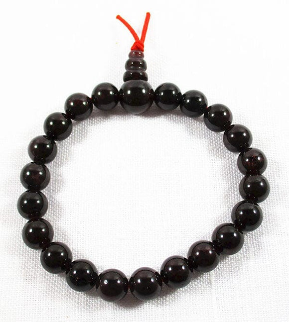 Garnet Power Bead Crystal Bracelet | Crystal Jewellery | Gemstone Bracelets