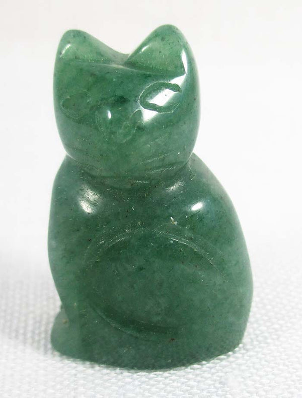 Green Aventurine Cat (Small) - 1