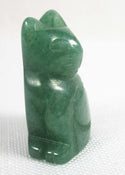 Green Aventurine Cat (Small) - 2