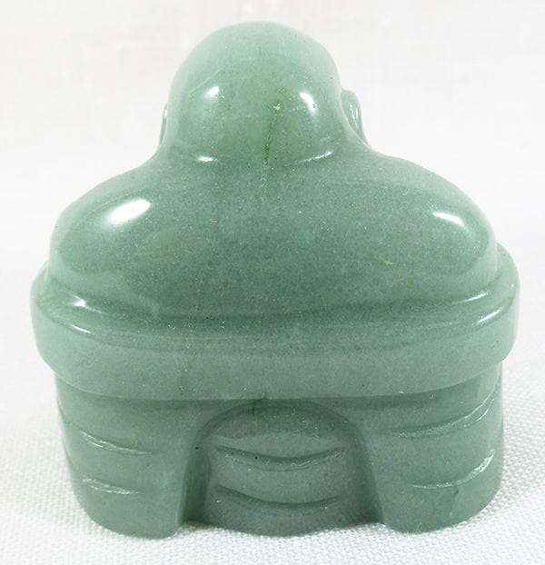 Green Aventurine Happiness Buddha - Crystal Carvings > Hand Carved Buddhas