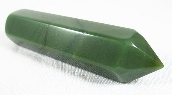 Green Aventurine Healing Crystal Wand | Dowsing | Crystal Healing Wands