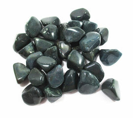 Green Bloodstone Healing Crystal Rough Tumble Chips (x3) | Cut & Polished Crystals | Polished Crystal Tumble Stones