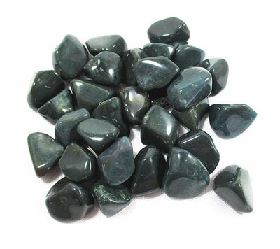 Green Bloodstone Healing Crystal Rough Tumble Chips (x3) | Cut & Polished Crystals | Polished Crystal Tumble Stones