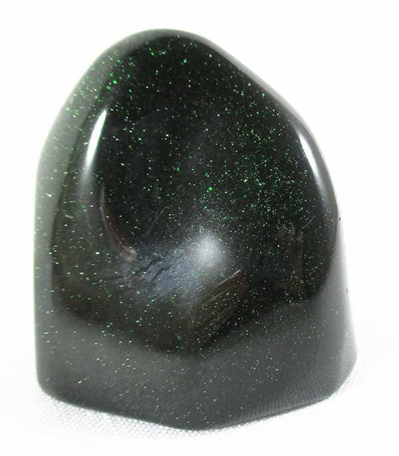 Green Goldstone Freeform | Cut & Polished Crystals | Polished Freeform Crystals