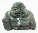 Green Jasper Stone Buddha (Small) | Crystal Carvings | Hand Carved Buddhas