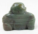 Green Jasper Stone Buddha (Small) | Crystal Carvings | Hand Carved Buddhas