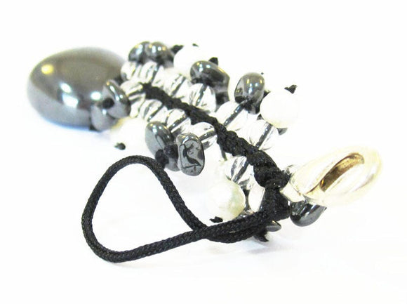 Haematite Healing Crystal Clip On | Keyrings & Clip-On Crystals