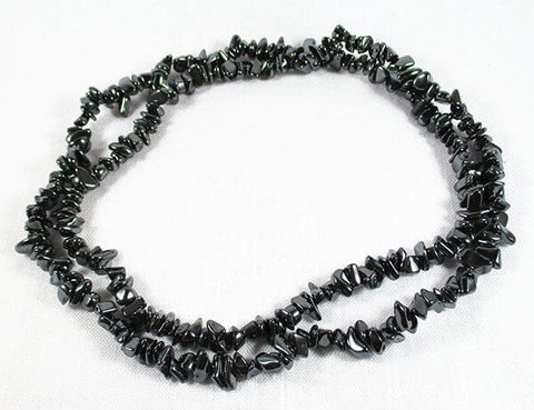 Haematite Chip Necklace Crystal Jewellery > Crystal Necklaces