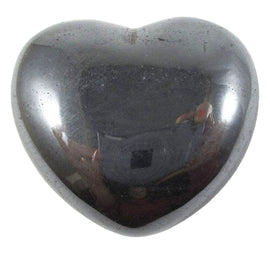 Haematite Heart | Crystal Carvings | Polished Crystal Hearts